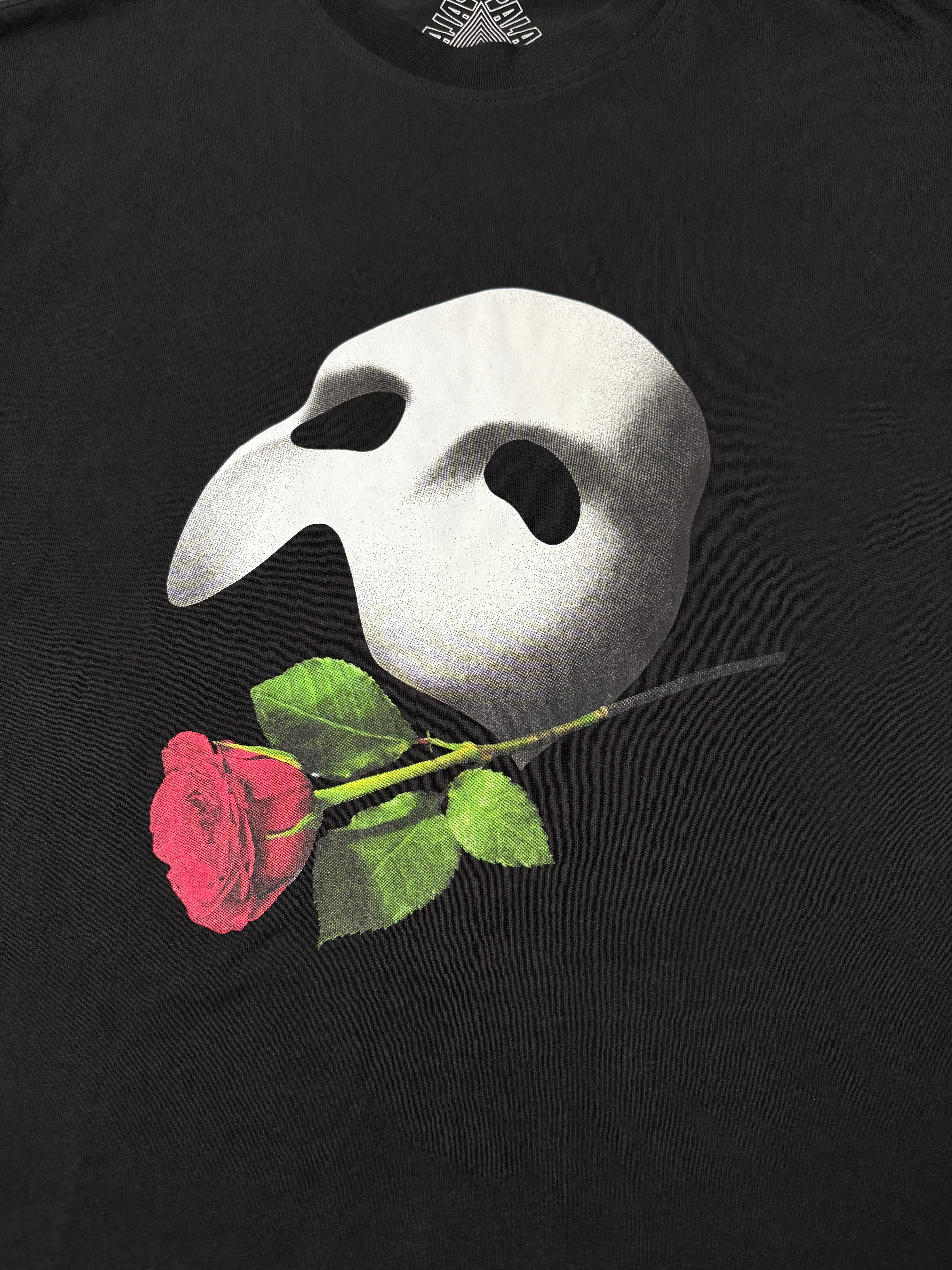 Palace 'Phantom of the Opera' Graphic Tee – Black – Gr. M (10/10 Zustand)