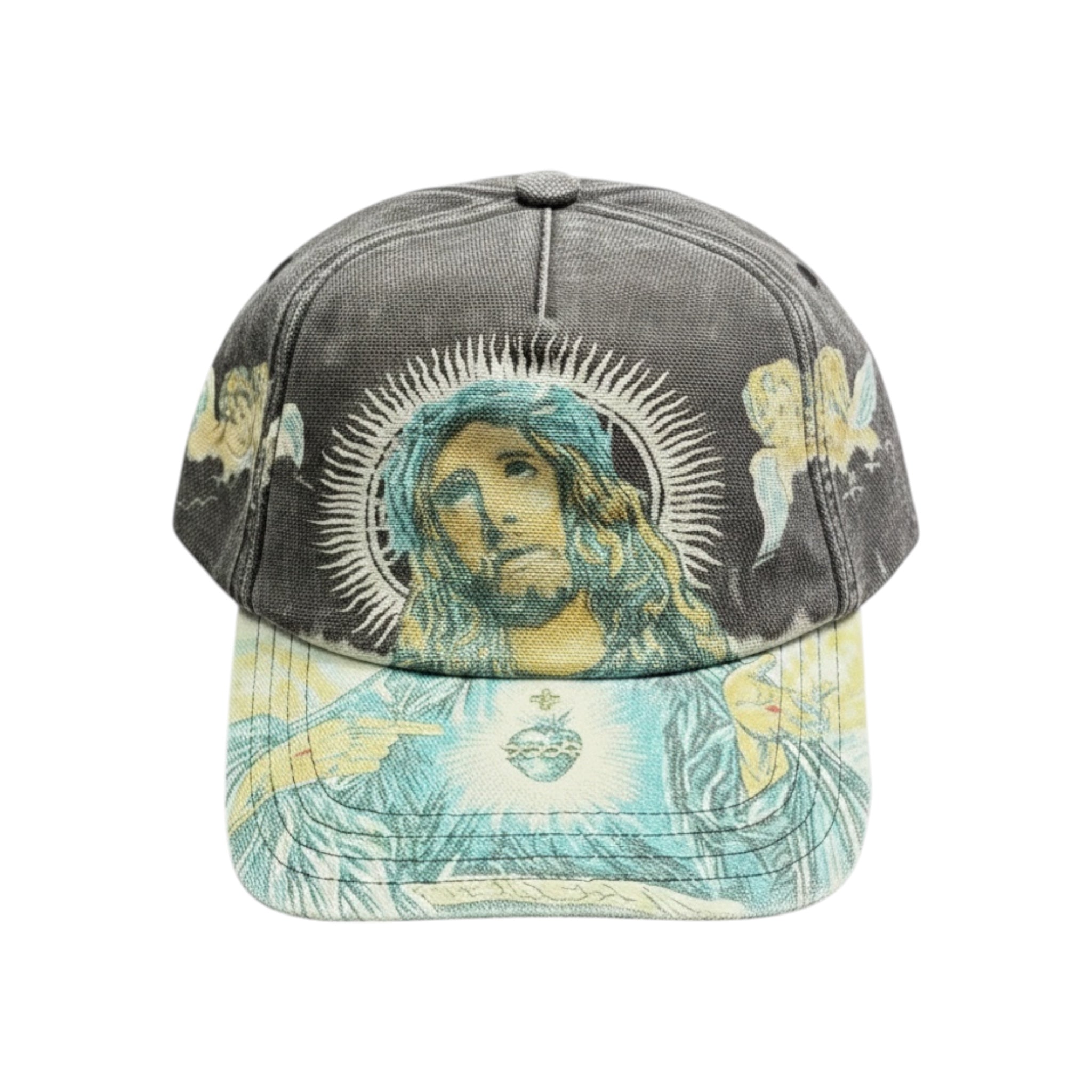 Supreme Jesus 5-Panel Cap Schwarz