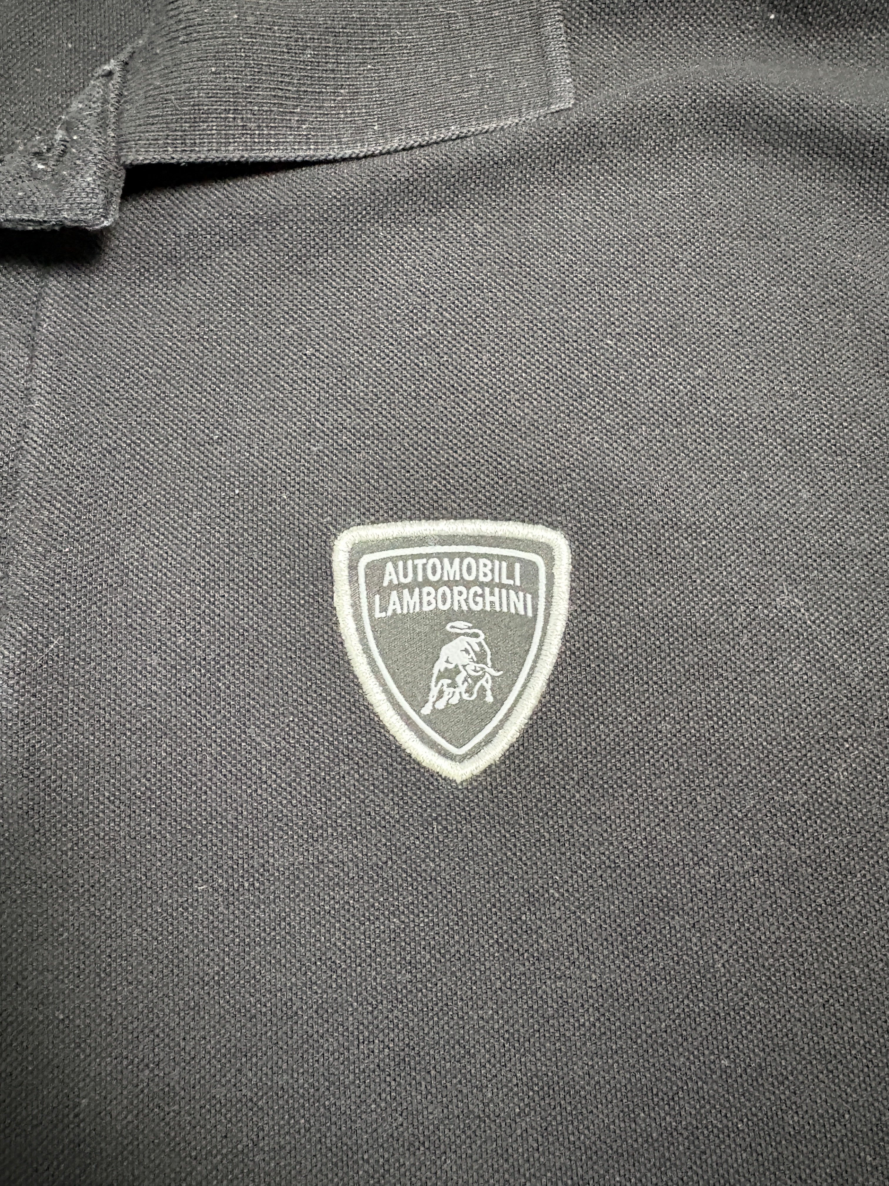 Lamborghini Polo Shirt – schwarz – M