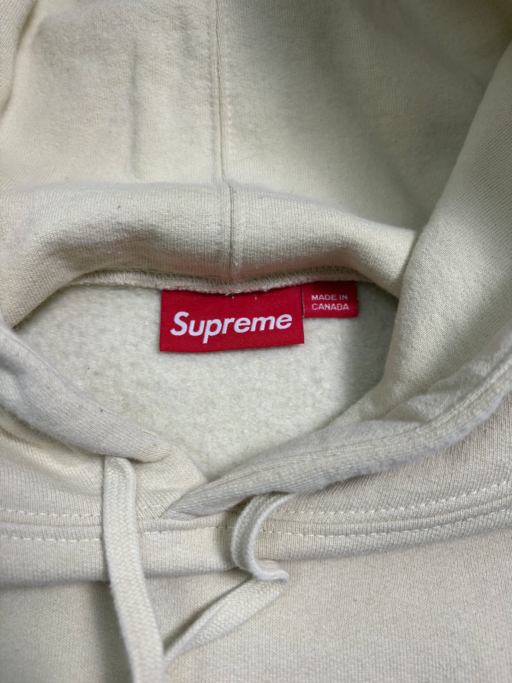 Supreme AOI Stacked Hoodie – M - Natural