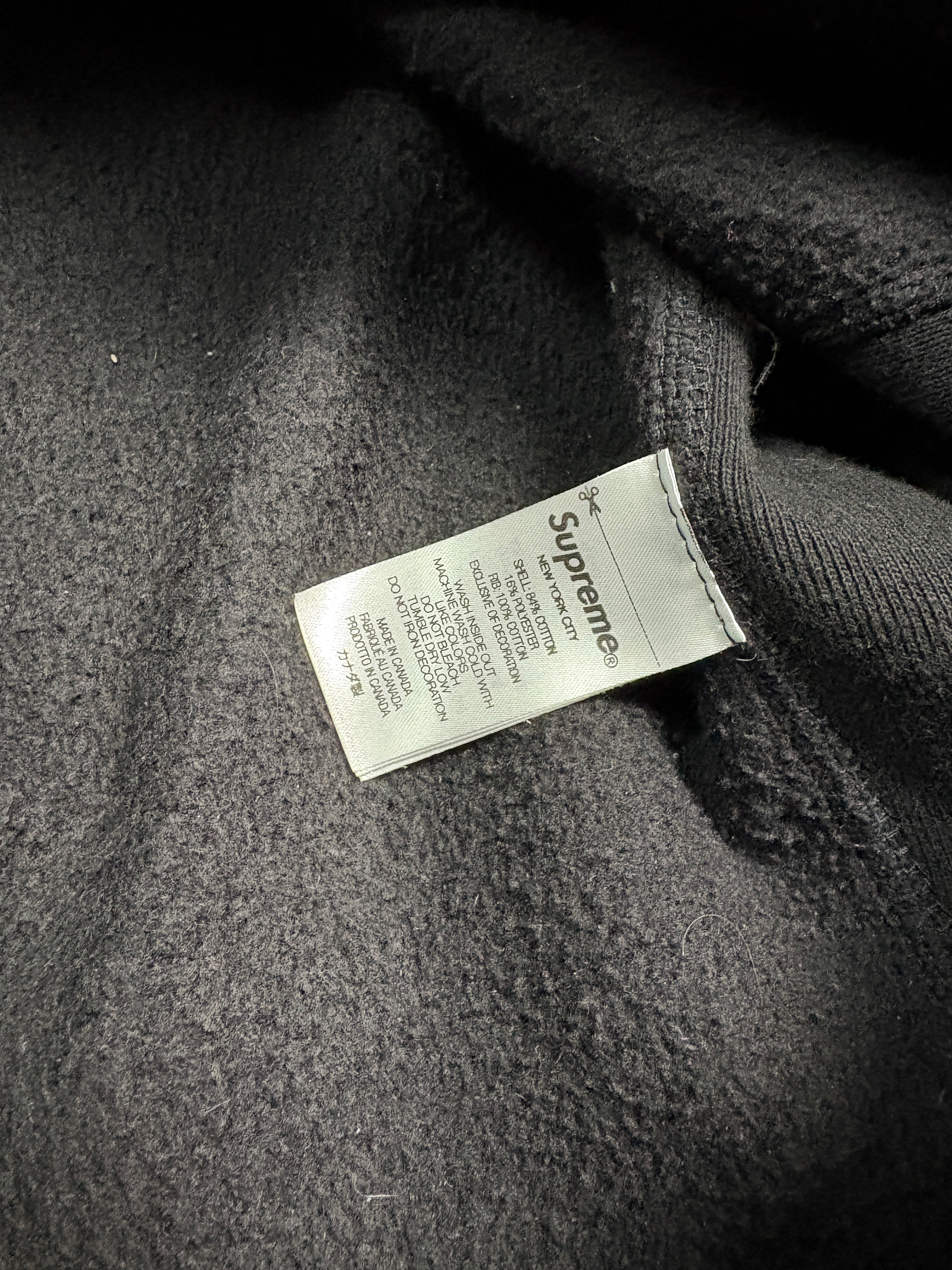 Supreme Box Logo Hoodie (HW24) Schwarz