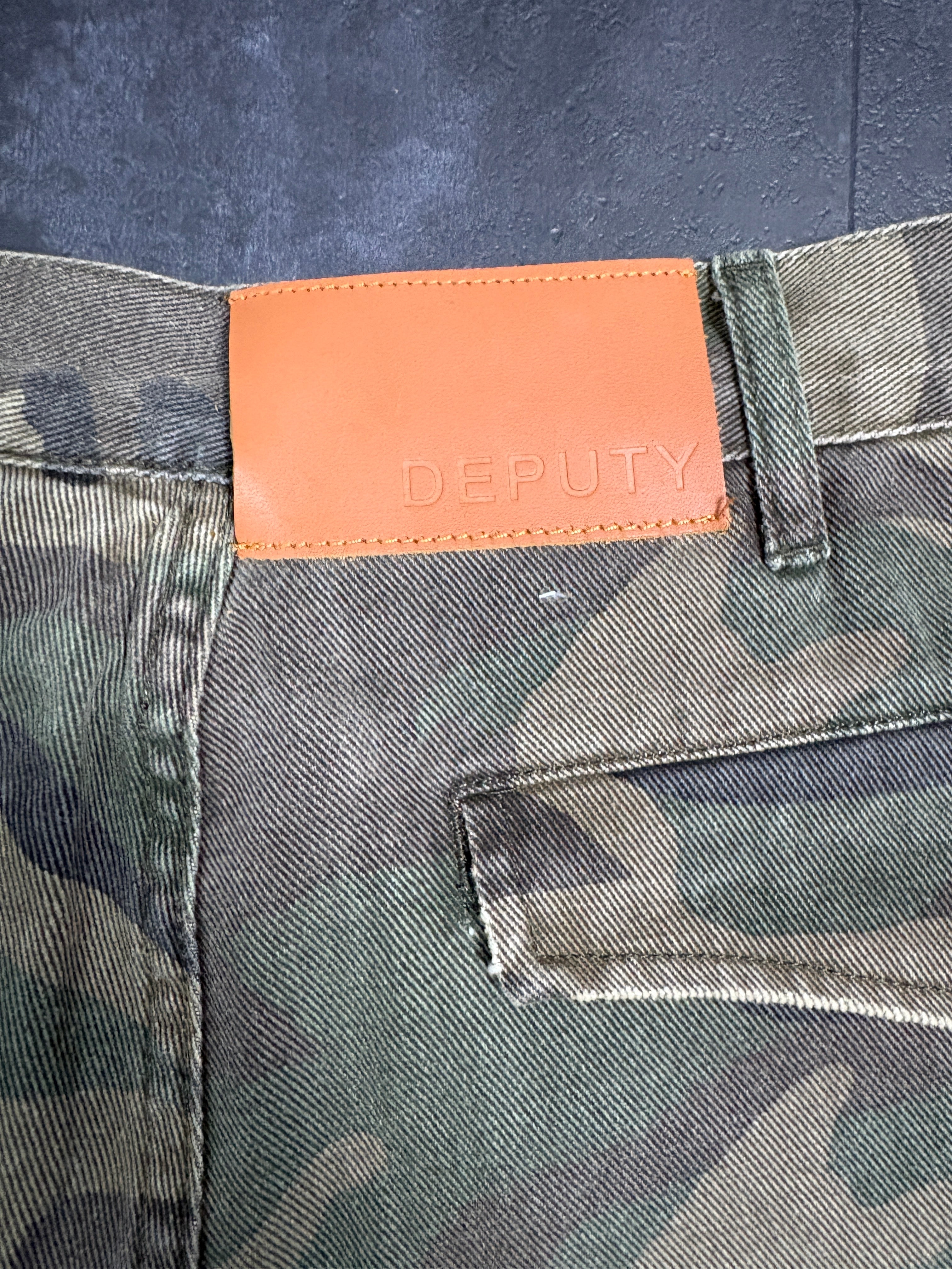 Deputy Dept Camo Cargo Pants – S