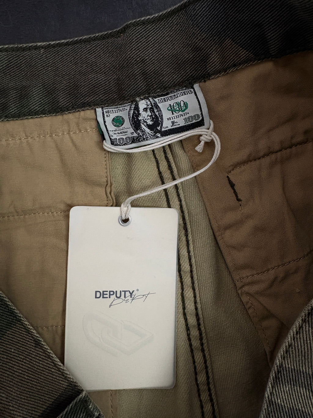 Deputy Dept Camo Cargo Pants – Woodland Camouflage (NEW w/ Tags) – Gr. S