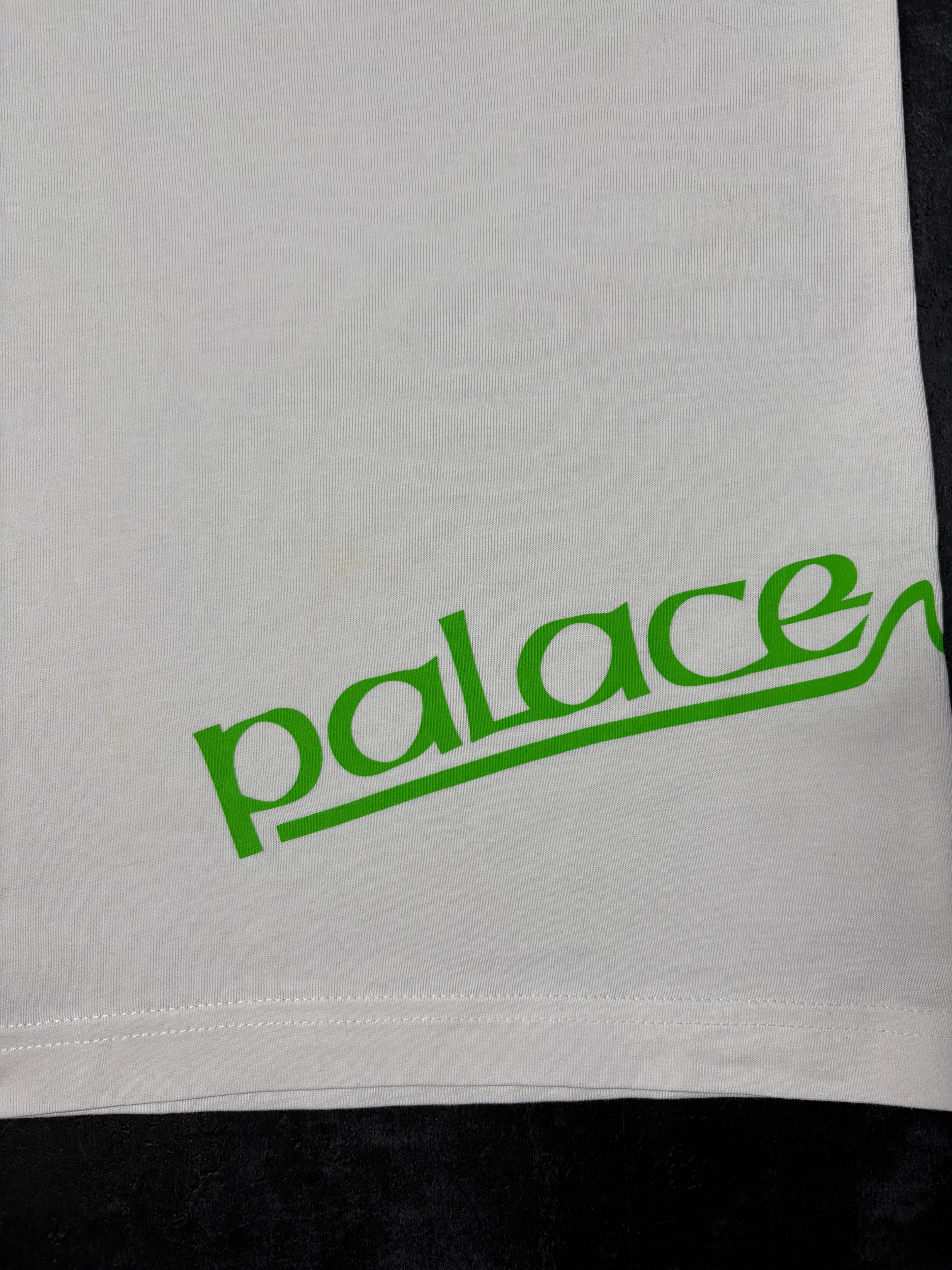 Palace 'Sponsor' Graphic Tee – White – AW24 Archive – Gr. M (Brand New)
