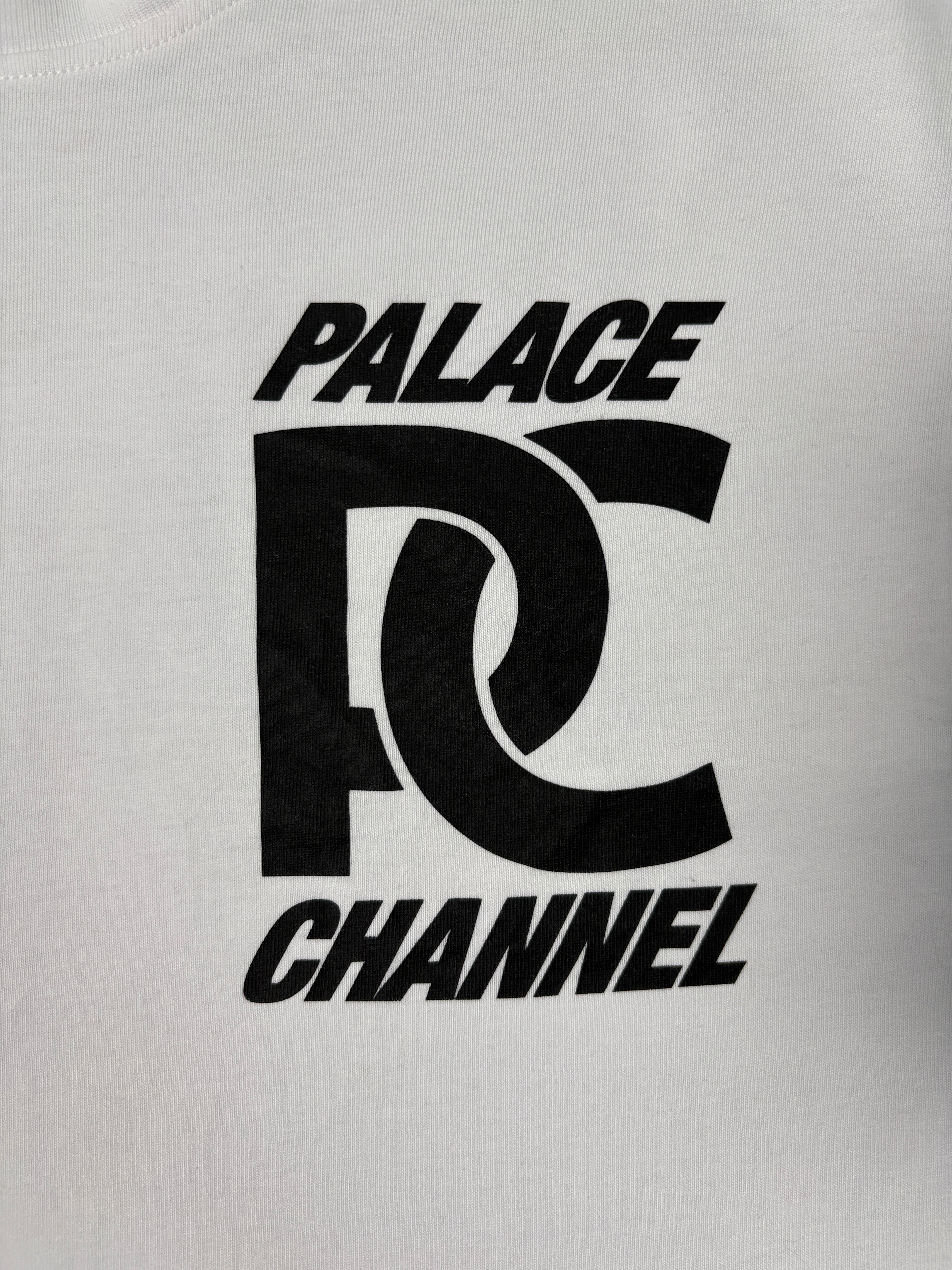 Palace 'Sponsor' Graphic Tee – White – AW24 Archive – Gr. M (Brand New)