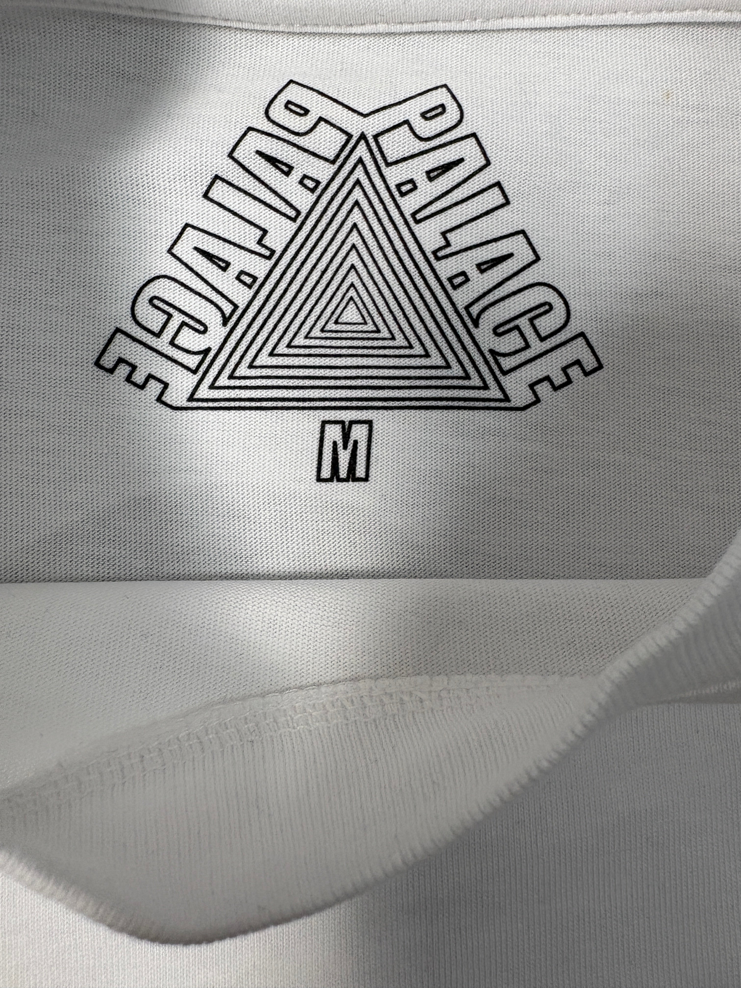 Palace 'Sponsor' Graphic Tee – White – AW24 Archive – Gr. M (Brand New)