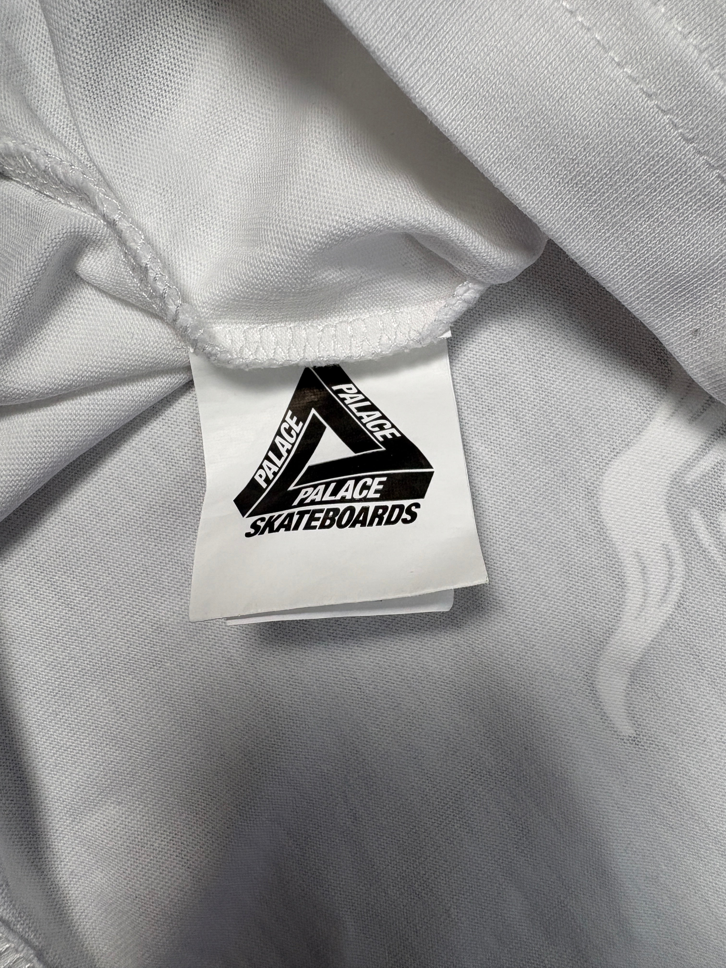Palace 'Sponsor' Graphic Tee – White – AW24 Archive – Gr. M (Brand New)