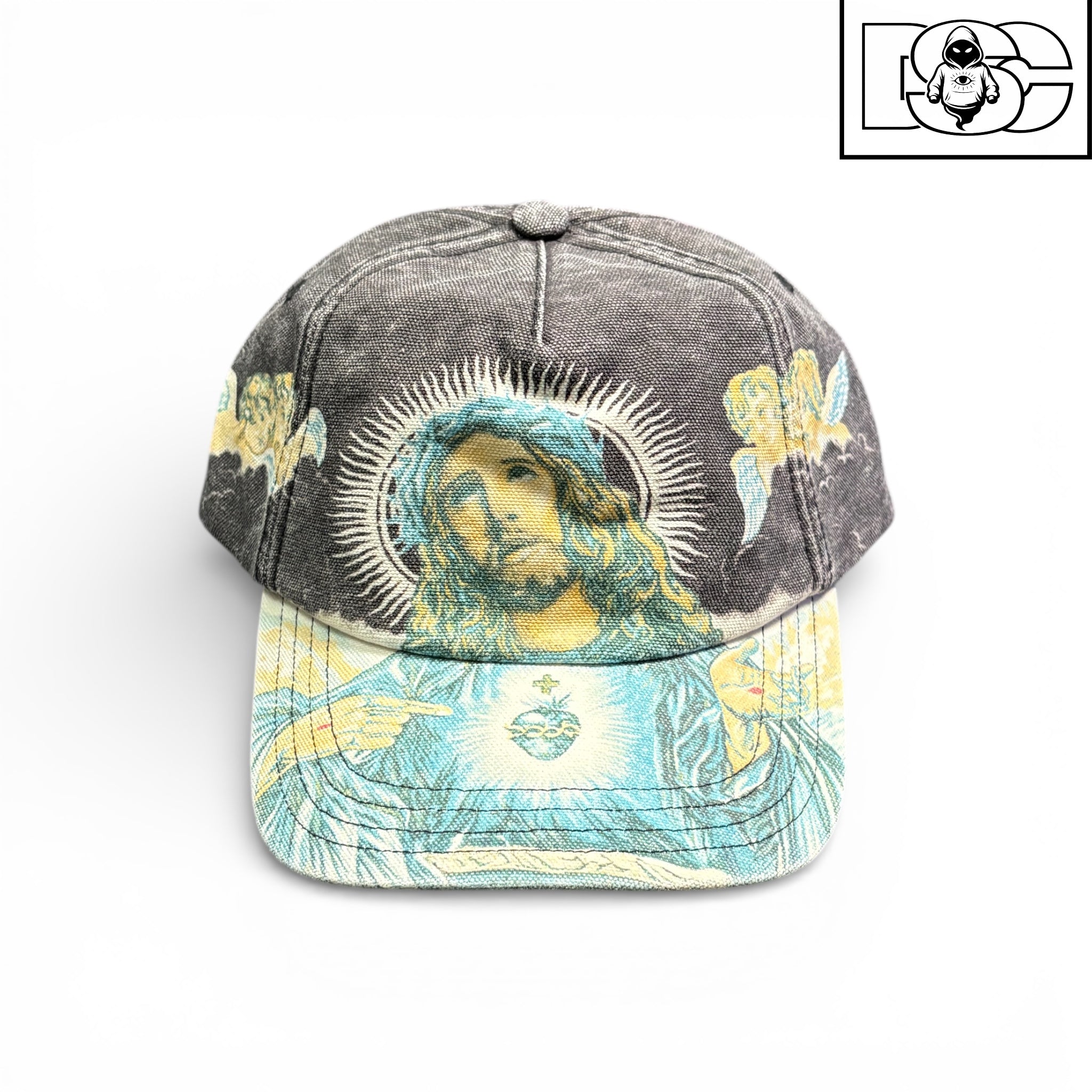 Supreme Jesus 5-Panel Cap Schwarz