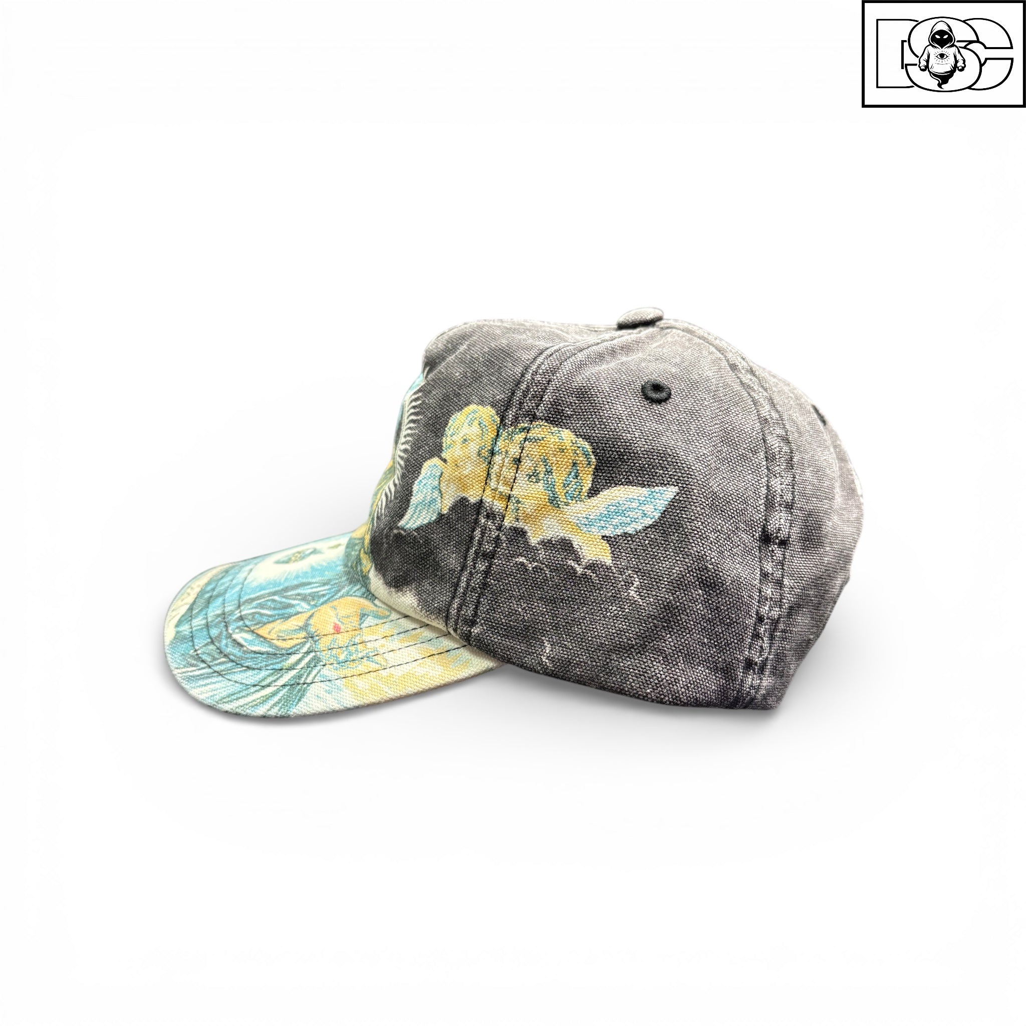 Supreme Jesus 5-Panel Cap Schwarz