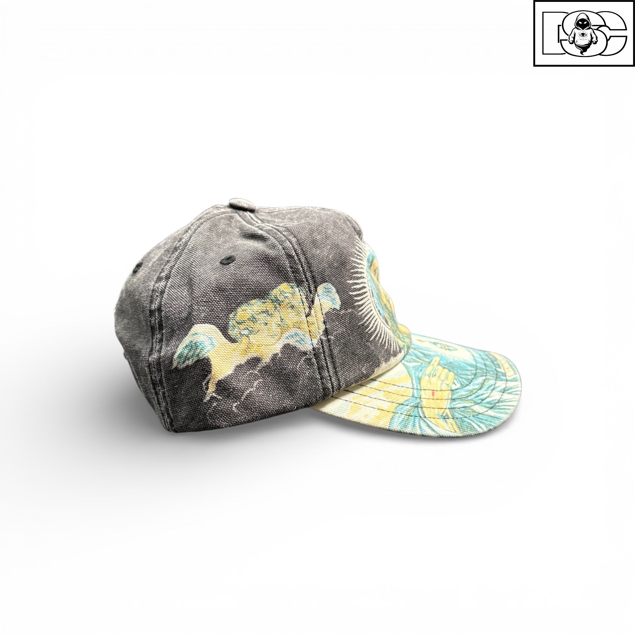 Supreme Jesus 5-Panel Cap Schwarz