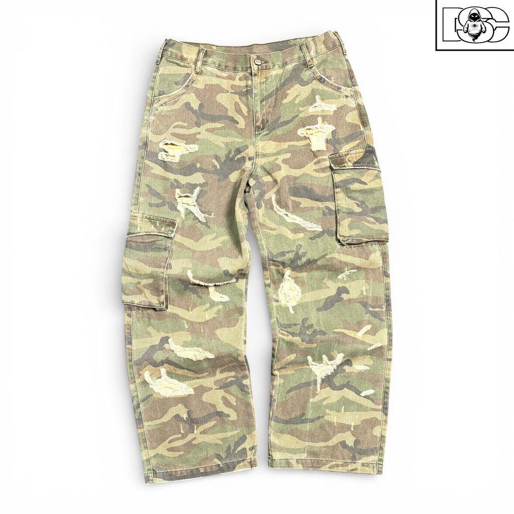 Deputy Dept Camo Cargo Pants – S