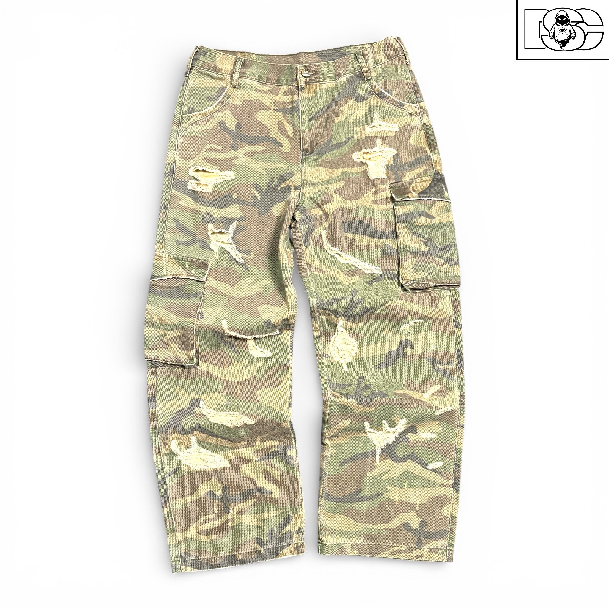 Deputy Dept Camo Cargo Pants – S