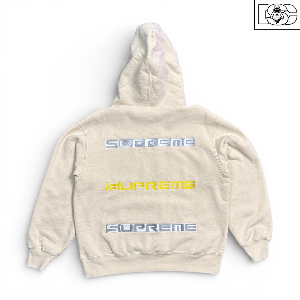 Supreme AOI Stacked Hoodie – M - Natural
