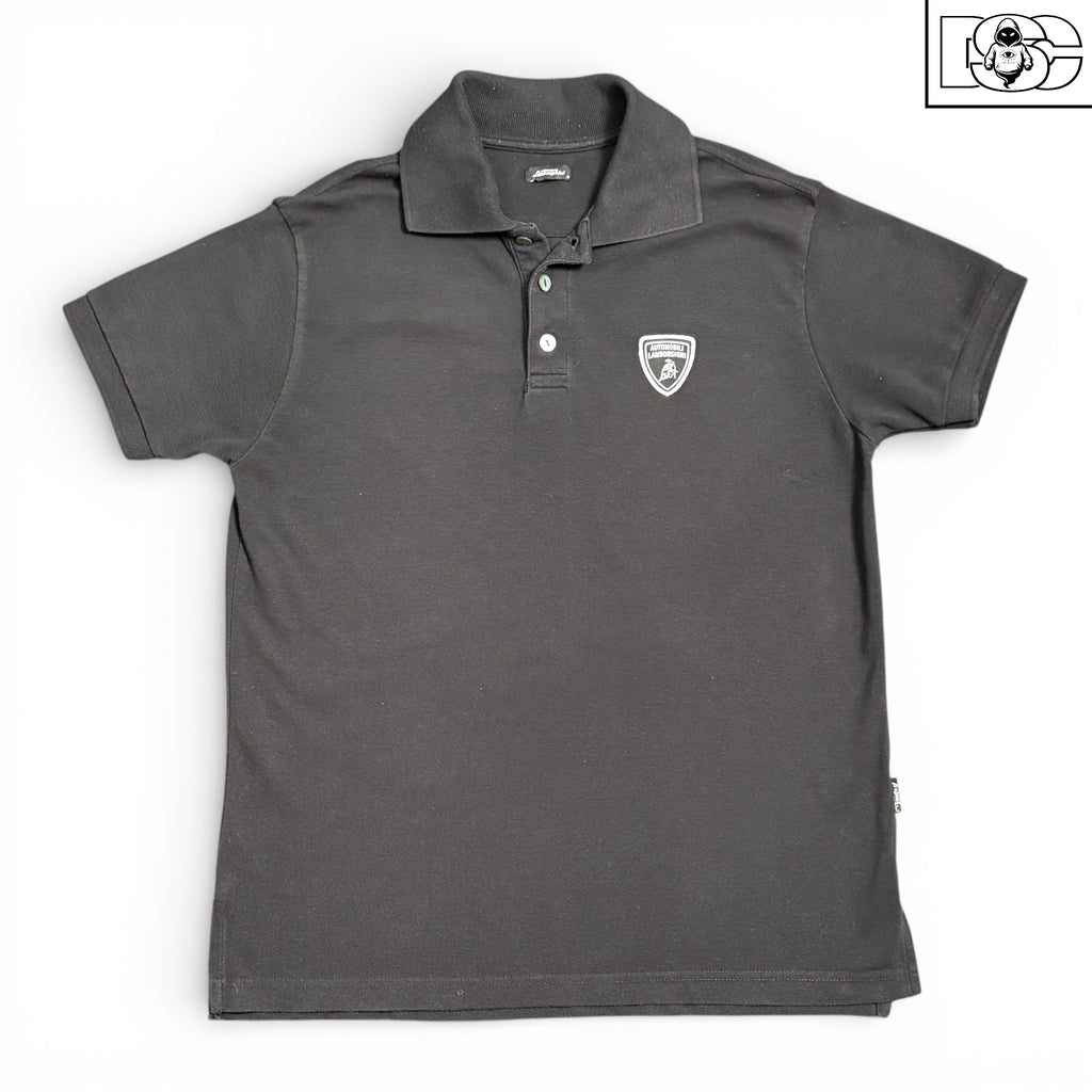 Lamborghini Polo Shirt – schwarz – M