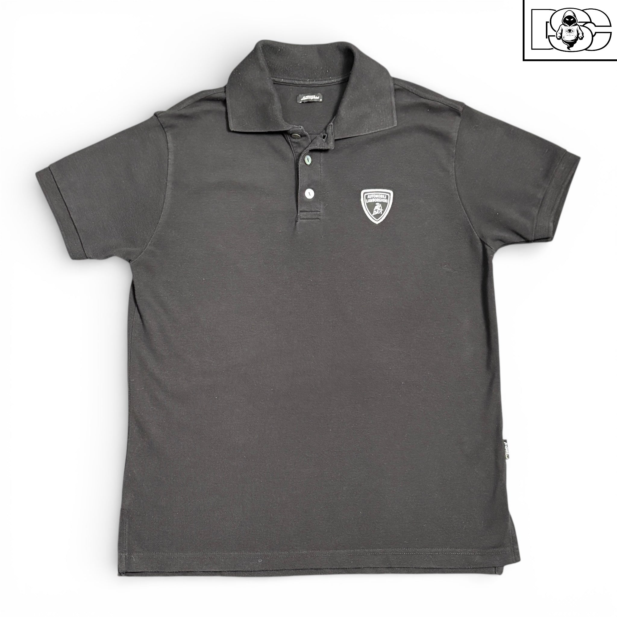 Lamborghini Polo Shirt – schwarz – M