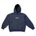 Supreme Box Logo Hoodie (BOGO) – Navy / Marineblau – FW25 – Gr. L (Deadstock)