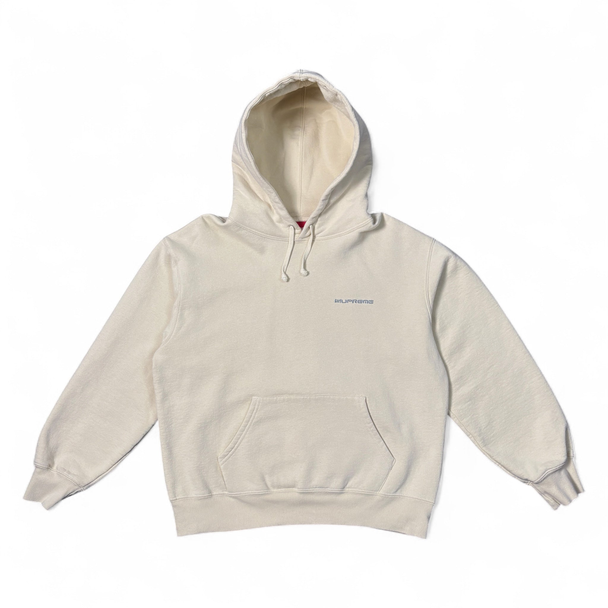 Supreme AOI Stacked Hoodie – 'Natural' – Premium Embroidery – Gr. M