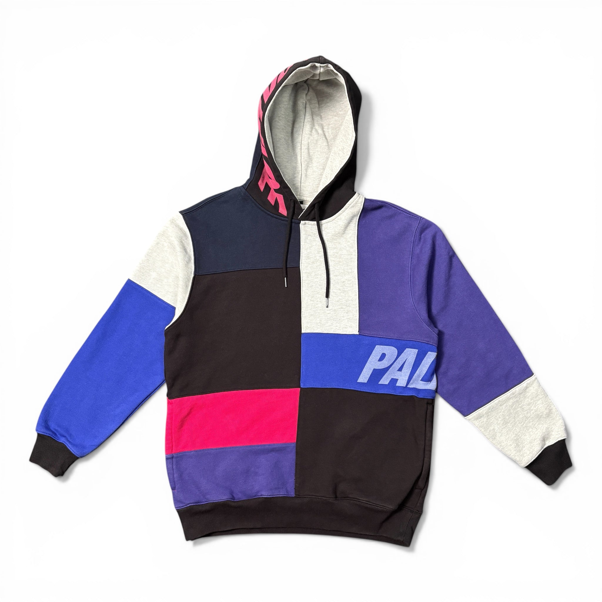 Palace Skateboards Colour Block Hoodie – FW19 Archive – Multi – Gr. M