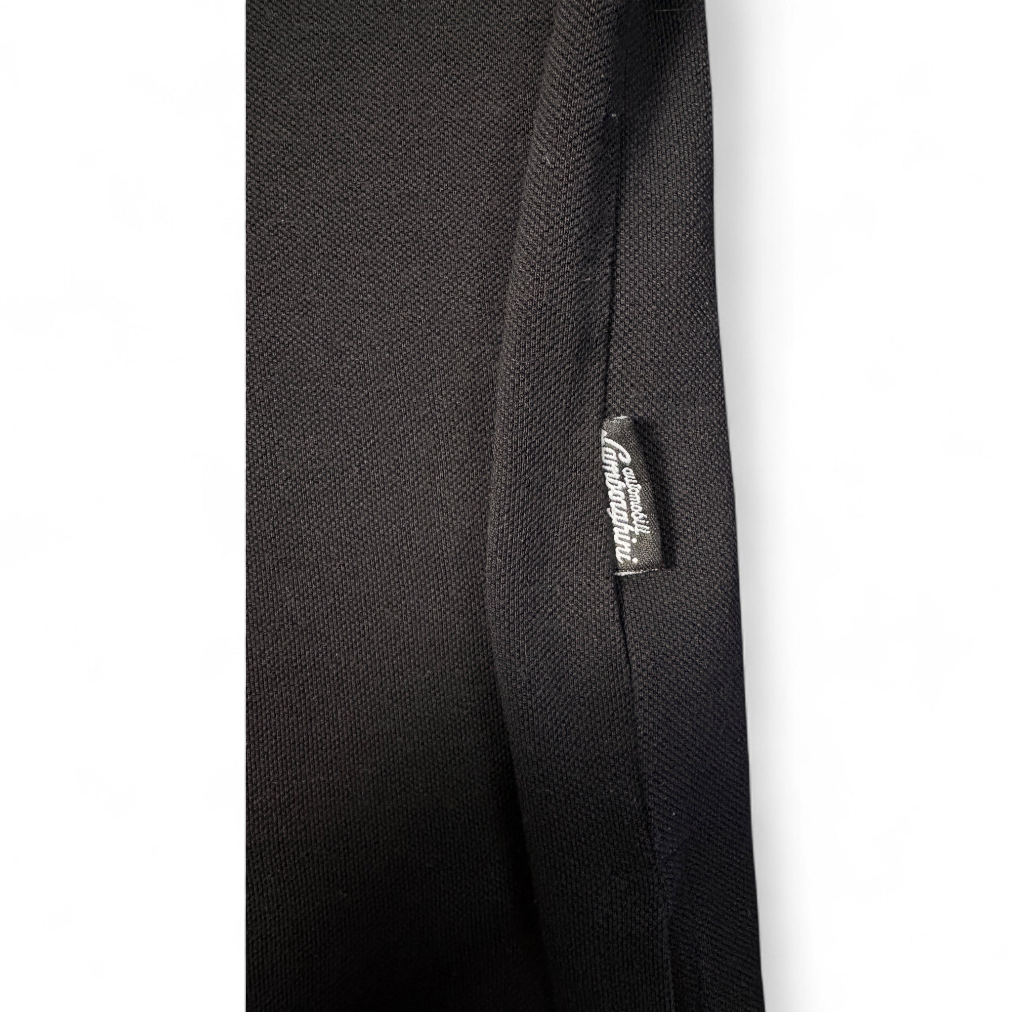 Automobili Lamborghini Polo Shirt – Black Classic Logo – Gr. M