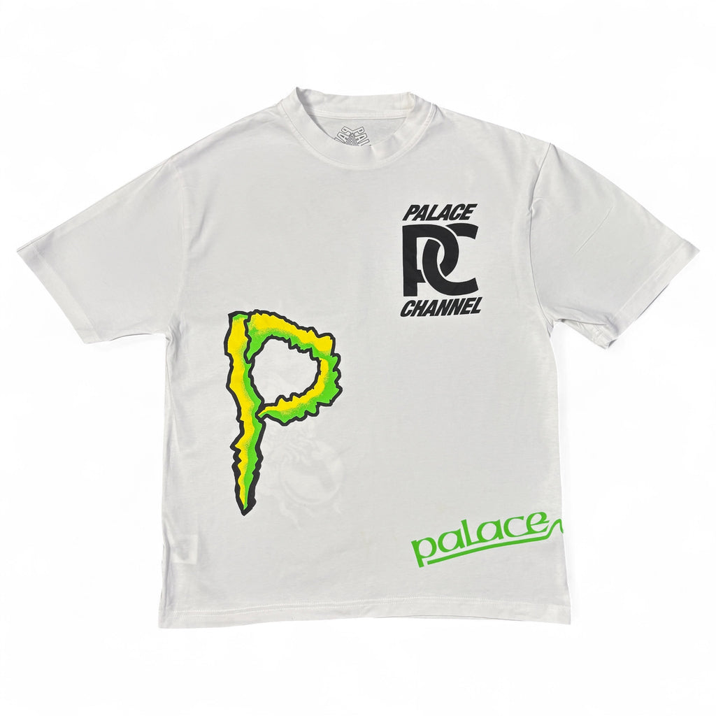 Palace 'Sponsor' Graphic Tee – White – AW24 Archive – Gr. M (Brand New)
