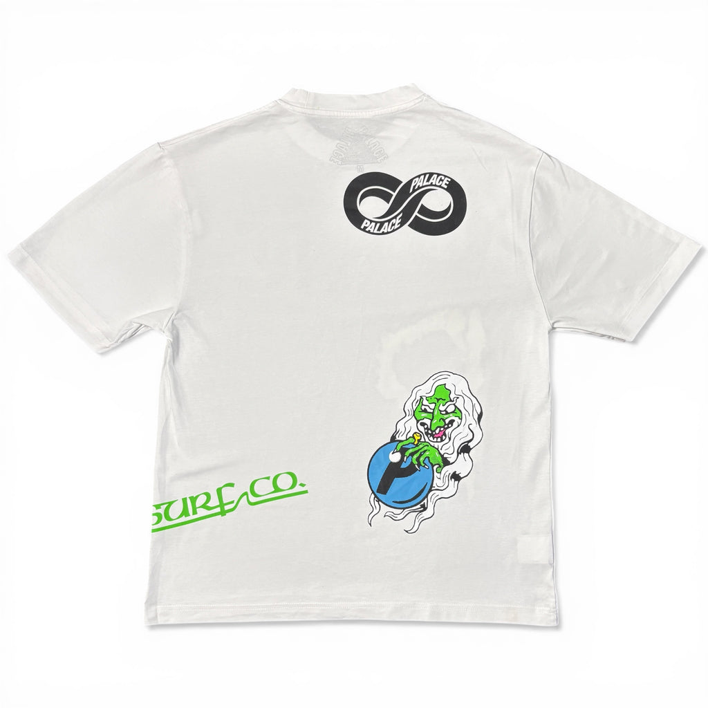 Palace 'Sponsor' Graphic Tee – White – AW24 Archive – Gr. M (Brand New)